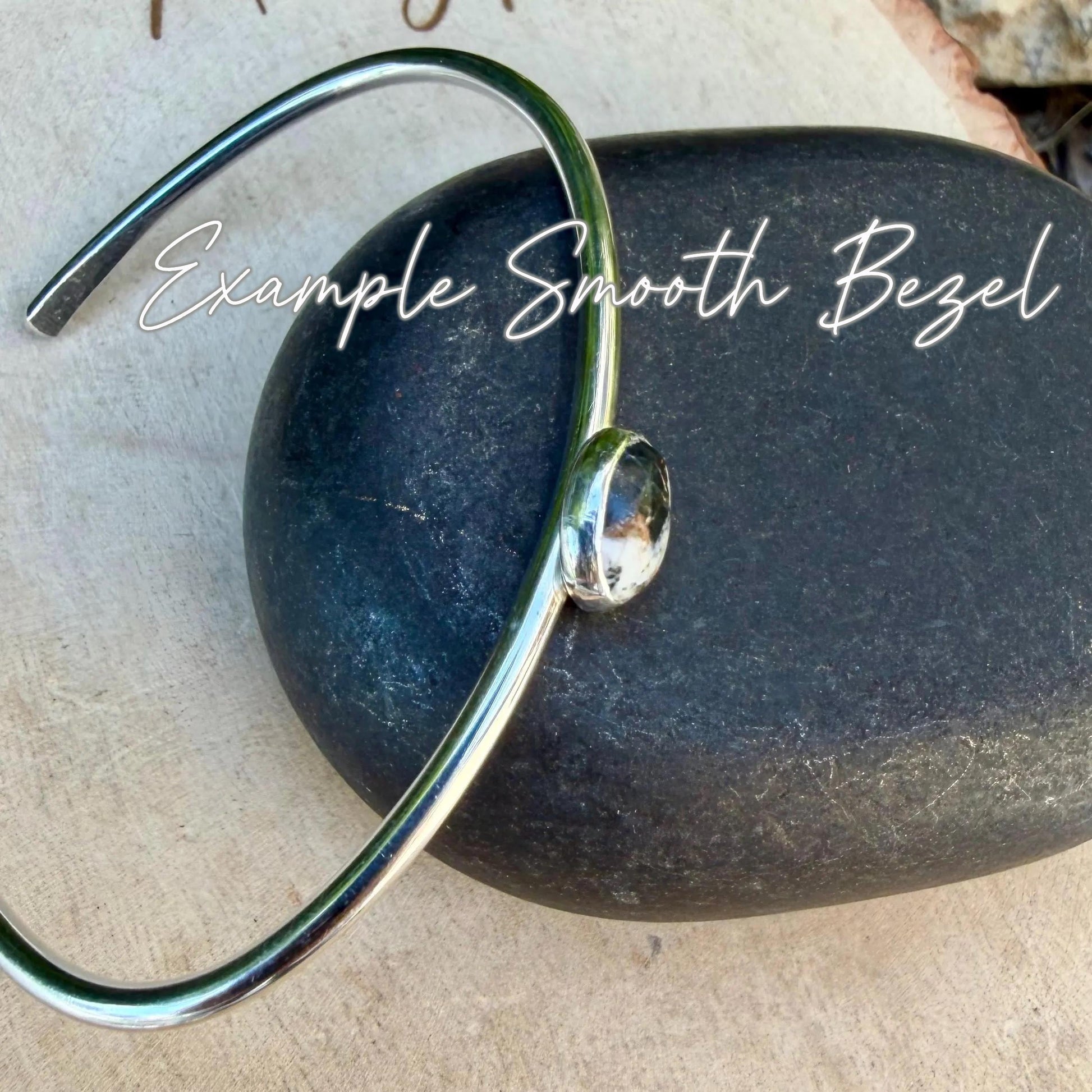 White Buffalo Turquoise Cuff Set of 3 – Handmade Adjustable Sterling Silver Bracelets