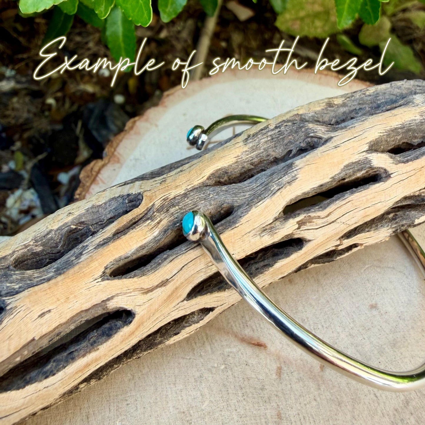 Sterling Kingman Turquoise Cuff Bracelet Set • Hand‑Forged Three‑Piece Stack