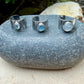 Sterling Silver Moonstone Ear Cuff • Faux Conch • No Piercing Needed