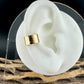 14k Gold Filled Paisley Ear Cuff • Faux Conch • No Piercing Adjustable Cuff