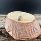 Turquoise Ear Cuff • 14k Gold Filled • 4x6mm Number 8 • No Piercing • Faux Conch