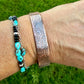Raw Copper Paisley Cuff • Embossed Copper Bracelet • Southwestern Unisex Jewelry