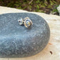 Sterling Silver Cowboy Hat Studs • Western Earrings • Oxidized Post Jewelry