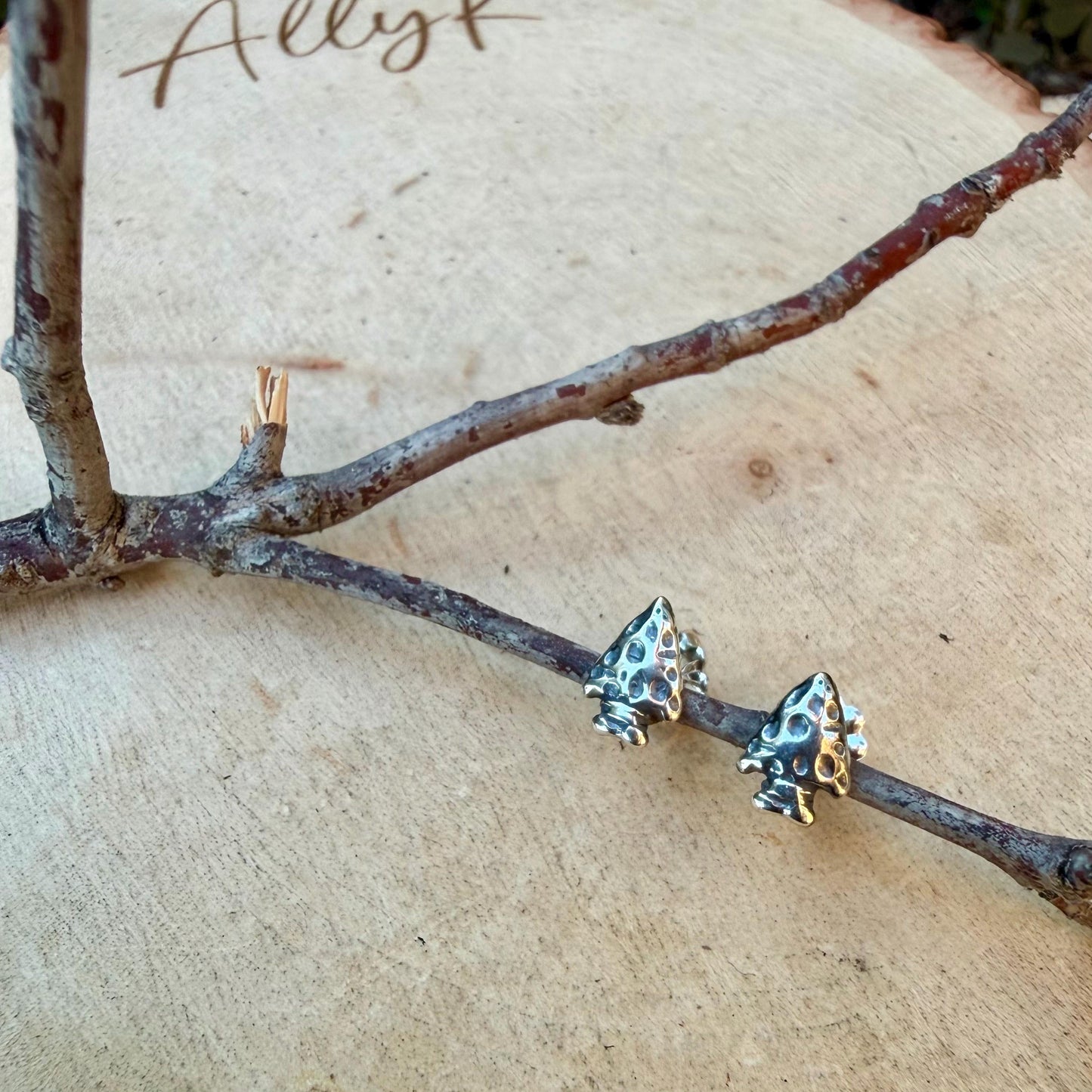 Sterling Silver Arrowhead Studs • Oxidized Western Earrings • Minimal Everyday Posts