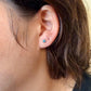 Sterling Star Earrings • Turquoise Chip Inlay • Western Silver Dainty Stud Posts