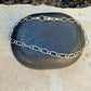 Silver Oval Link Bracelet • Textured Sterling Chain • Everyday Layering