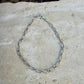 Silver Oval Link Bracelet • Textured Sterling Chain • Everyday Layering
