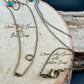 Kingman Turquoise Pendant Necklace • Antique Brass • 8×10 Turquoise Cabochon