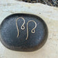 20g 14k Gold‑Filled French Hook Ear Wires • 3/4 or 1 Inch • Hand‑Forged