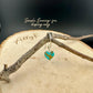 Kingman Turquoise Heart Charms • 6mm & 10mm Old‑Stock Arizona Turquoise Beads