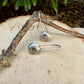 Sterling Concho Drop Earrings • Sunflower or Starburst Dangles • Argentium Ear Wires • 18g 20g