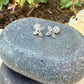 Sterling Silver Zia Sun Symbol Studs • Western Minimal Earrings • Everyday Posts