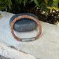 5mm Braided Suede Leather Bracelet • Bayonet Clasp • Multiple Colors