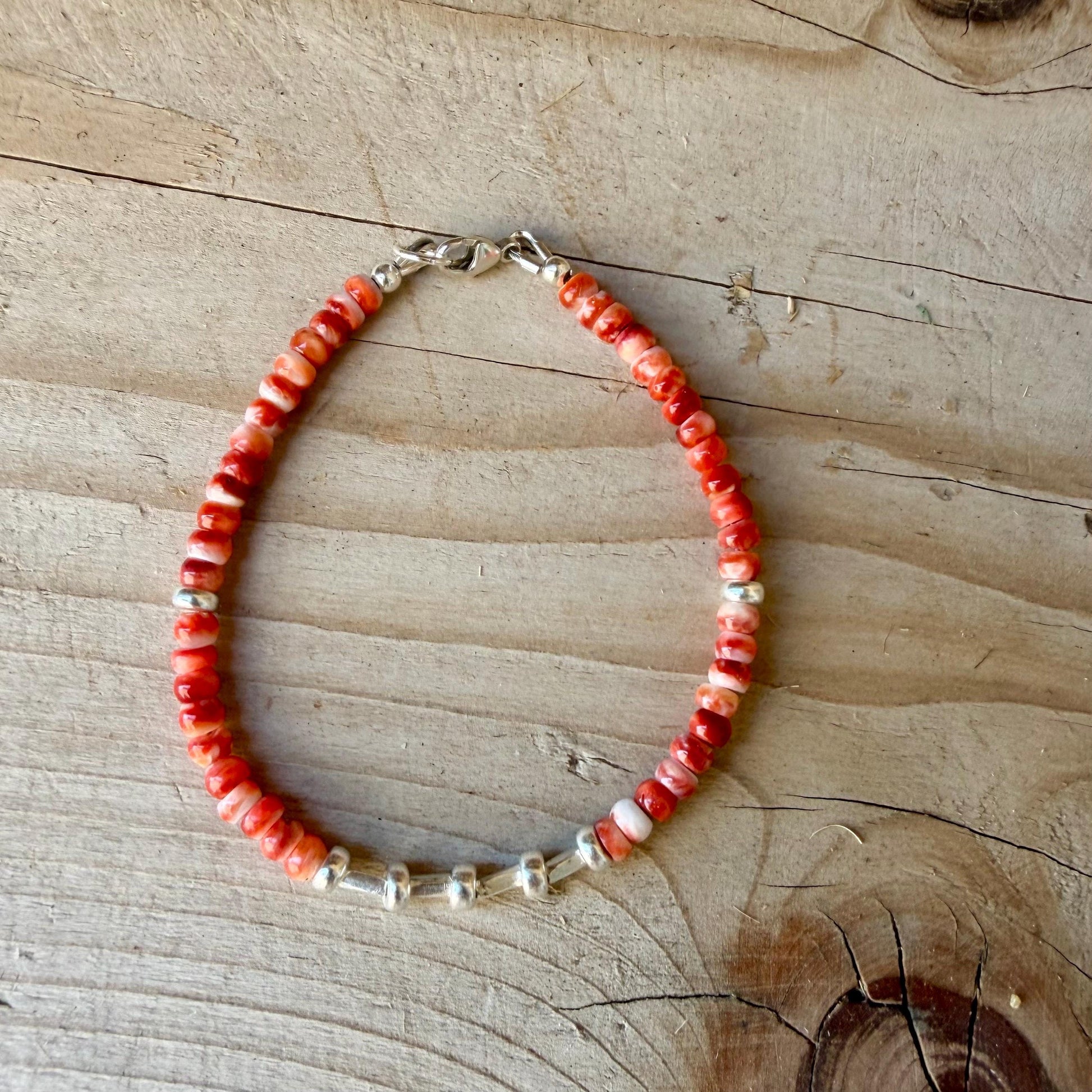 Spiny Oyster Bracelet • Sterling Silver Southwest Jewelry