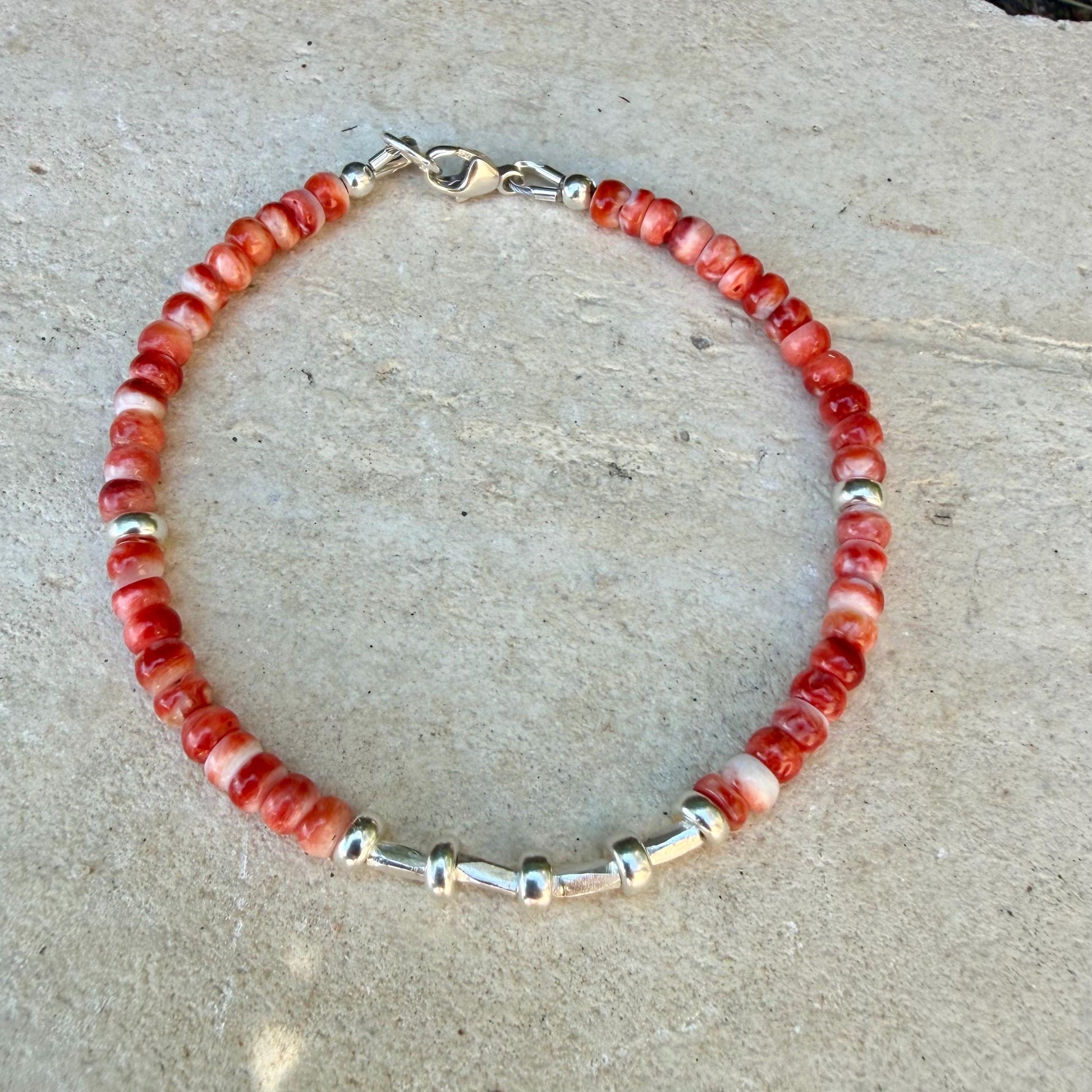 Spiny Oyster Bracelet • Sterling Silver Southwest Jewelry