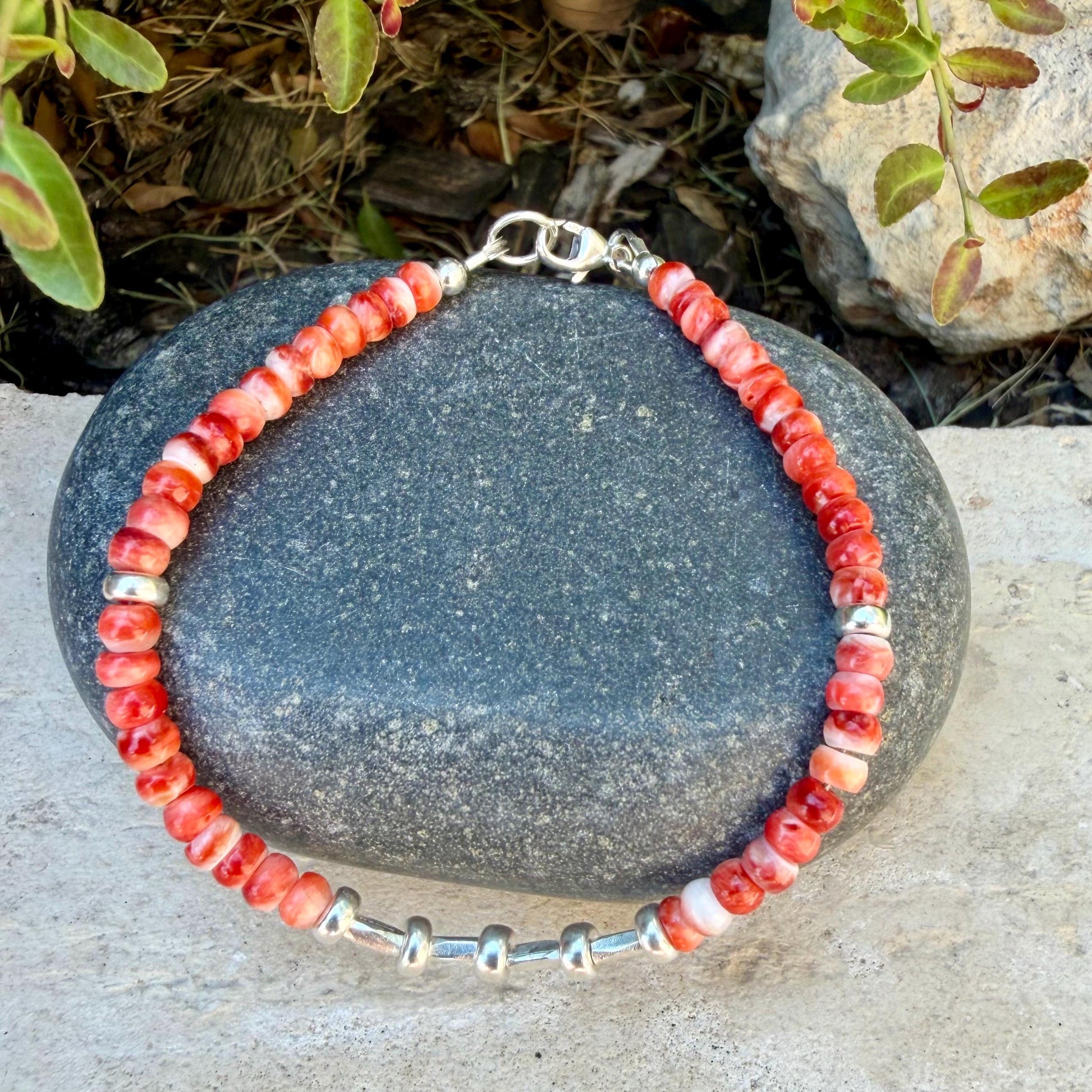 Spiny Oyster Bracelet • Sterling Silver Southwest Jewelry