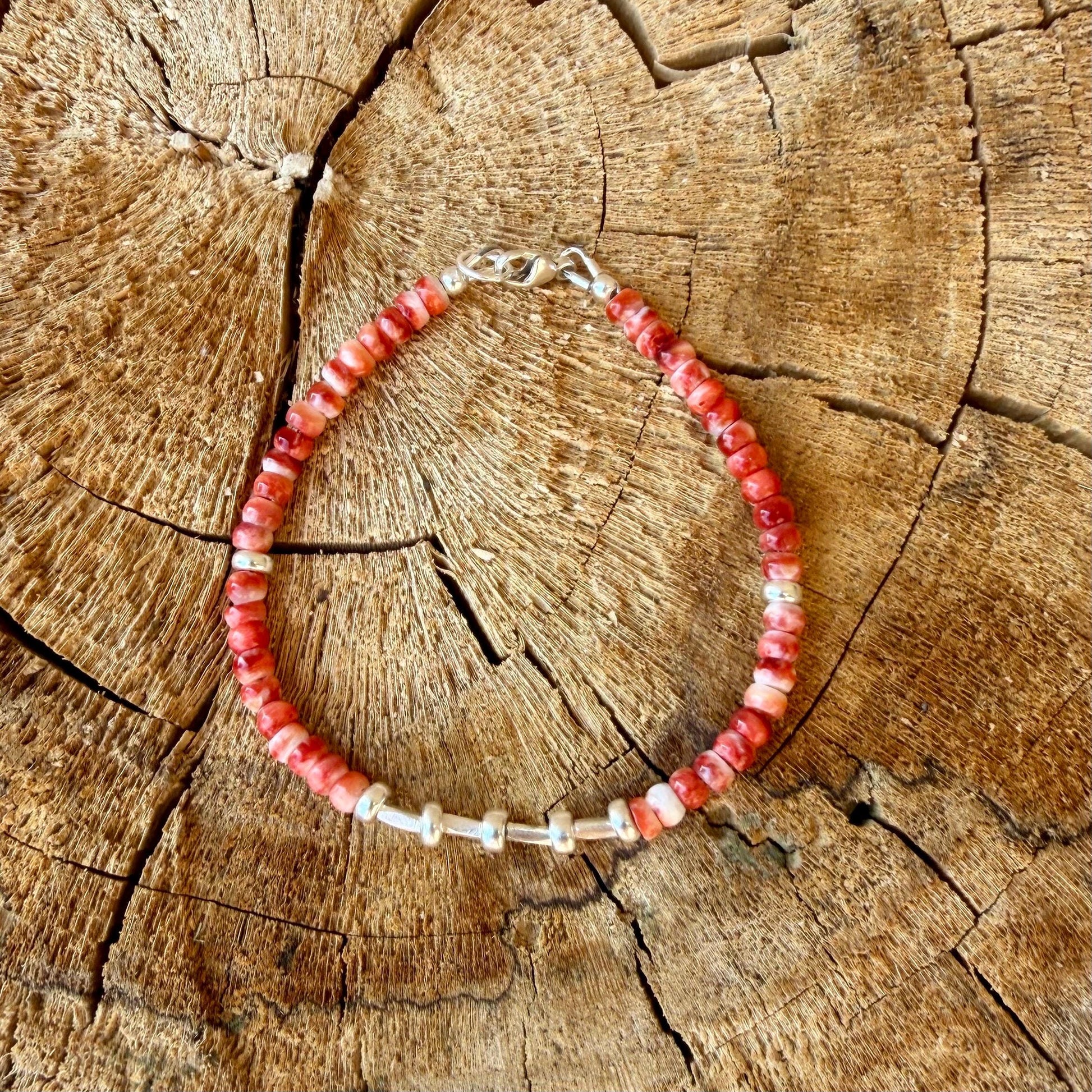 Spiny Oyster Bracelet • Sterling Silver Southwest Jewelry