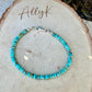 Kingman Blue Turquoise Bracelet • Sterling Silver Southwest Jewelry