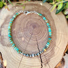 Kingman Green Turquoise & Desert Pearl Bracelet | Sterling Silver Southwestern Jewelry