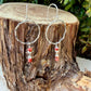 Spiny Oyster Circle Earrings • Sterling Silver • Southwestern Jewelry