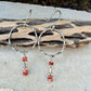 Spiny Oyster Circle Earrings • Sterling Silver • Southwestern Jewelry