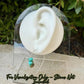 Open Loop Dangle Ear Wires • Argentium Silver • 20g • 1.25" Drop