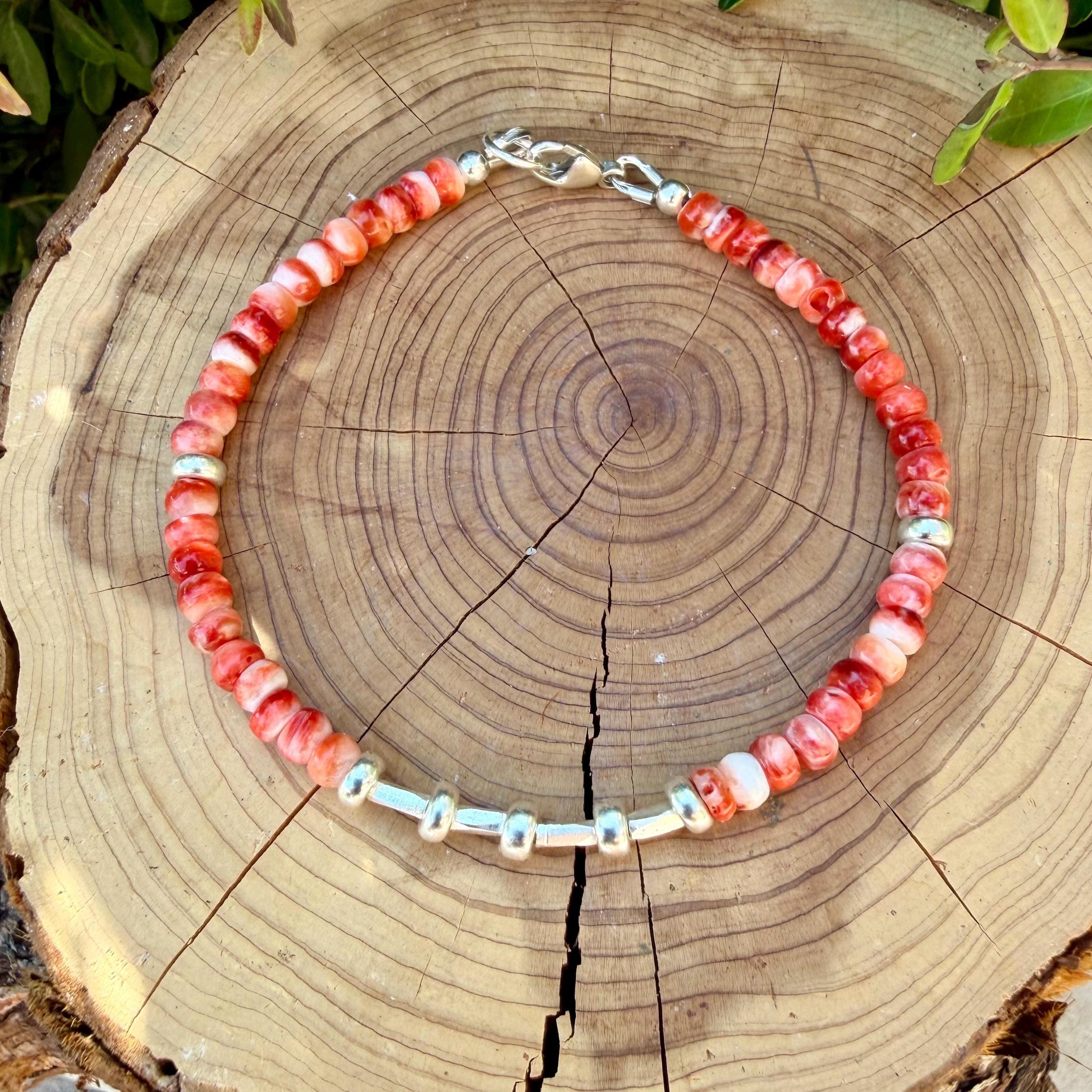 Spiny Oyster Bracelet • Sterling Silver Southwest Jewelry