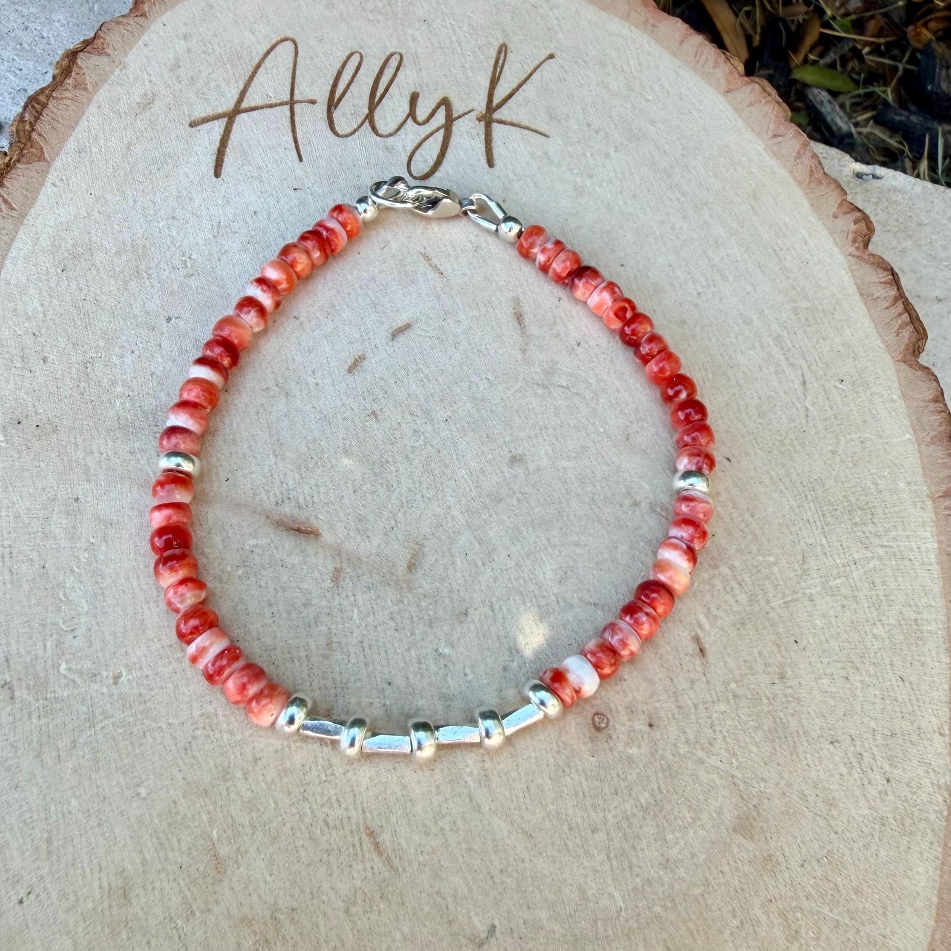 Spiny Oyster Bracelet • Sterling Silver Southwest Jewelry