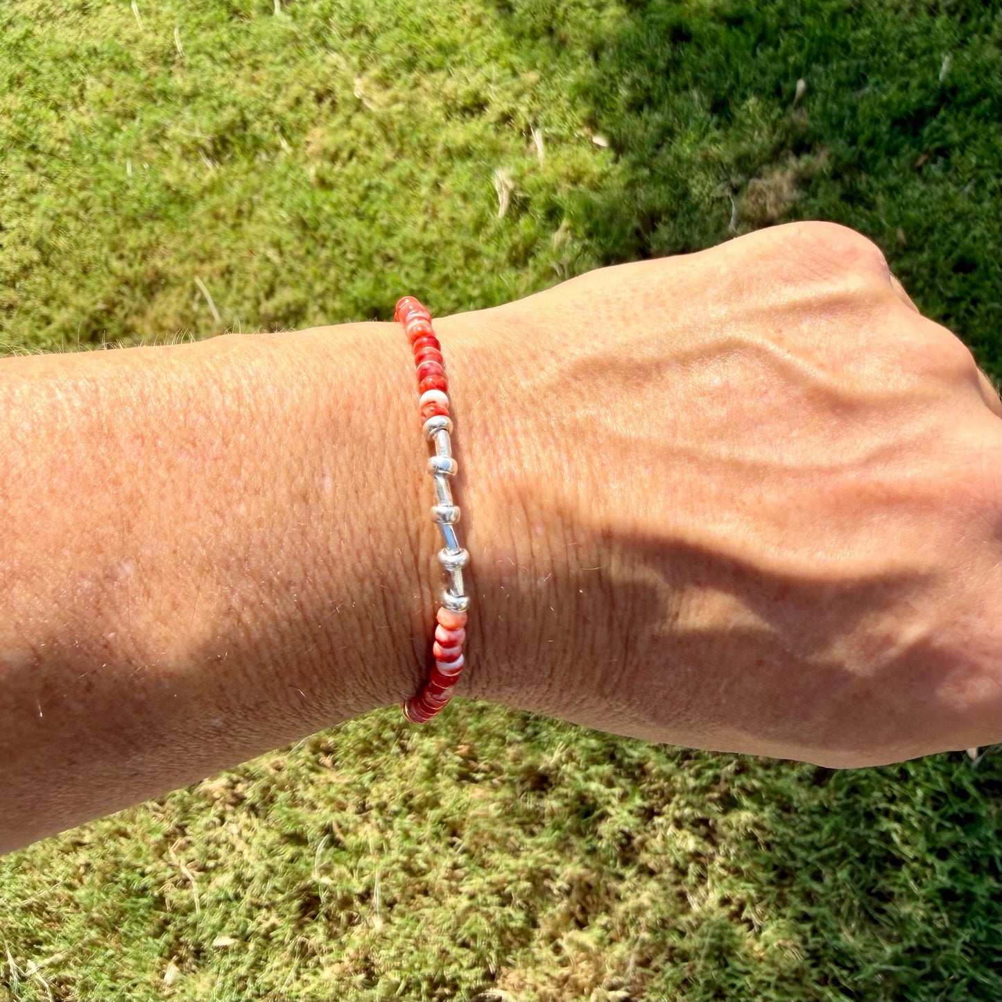 Spiny Oyster Bracelet • Sterling Silver Southwest Jewelry