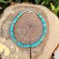 Kingman Blue Turquoise Bracelet • Sterling Silver Southwest Jewelry