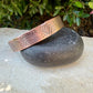 Leaves Embossed Copper Cuff • Rustic Raw Copper Bracelet • Hand‑Forged Southwestern Jewelry