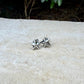 Sterling Silver 3D Star Stud Earrings · Western & Southwestern Rustic Minimal Star Posts