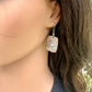 Mixed Metal Copper Earrings with Sterling Silver Star · Lonestar Hammered Western Dangle Drop Earrings