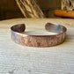 Horse Embossed Copper Cuff • Rustic Raw Copper Bracelet • Hand‑Forged Southwestern Jewelry