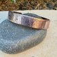 Horse Embossed Copper Cuff • Rustic Raw Copper Bracelet • Hand‑Forged Southwestern Jewelry