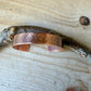 Southwest Copper Embossed Cuff • Raw Copper Bracelet • Hand‑Forged Western Jewelry
