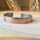 Feather Embossed Copper Cuff • Rustic Raw Copper Bracelet • Hand‑Forged Southwestern Jewelry
