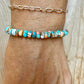 Spiny Oyster Kingman Turquoise Stretch Bracelet • Southwest Jewelry