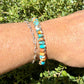Spiny Oyster Kingman Turquoise Stretch Bracelet • Southwest Jewelry