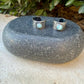 Larimar Ear Cuff • Sterling Silver Floral • 4mm or 5mm • Faux Conch • No Piercing