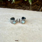 Larimar Ear Cuff • Sterling Silver Floral • 4mm or 5mm • Faux Conch • No Piercing