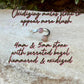 Pink Opal Sterling Silver Ring • Adjustable Double Bezel • Soft Blush Peruvian Stone