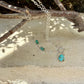 Turquoise Sterling Silver Pendant Necklace • Number 8 & Kingman Turquoise • Southwestern Style