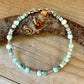 Larimar Bracelet, Rare Caribbean Blue Gemstone, Sterling Silver Bracelet