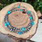 Kingman Turquoise Double Wrap Bracelet – Sterling Silver Desert Pearls | Southwest Minimal Jewelry