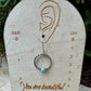 Number 8 Turquoise Dangle Earrings • Sterling Silver Southwestern Jewelry