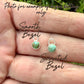 Number 8 Turquoise Dangle Earrings • Sterling Silver Southwestern Jewelry