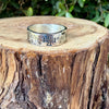 Sterling Silver Medieval Cross Band Ring | Sovereign Style Faith Jewelry