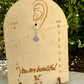 Rainbow Moonstone Dangle Earrings • Sterling Silver or Argentium • Seamless Ear Wires