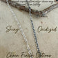 Sterling Silver Ball Chain Necklace • Oxidized 2mm Chain • Southwest Charm Jewelry
